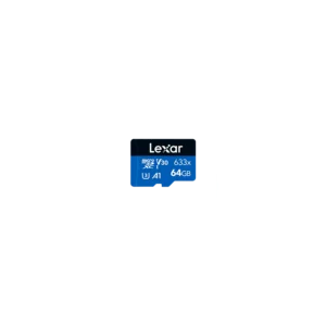 Tarjeta microSDXC Lexar  633x 64GB UHS-I C10 sin adaptador