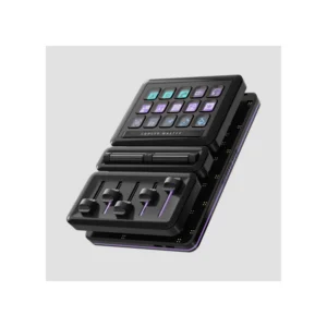Controlador Streaming Modular Cooler Master MasterHUB Stream Kit 15 Teclas Faders y Rollers USB