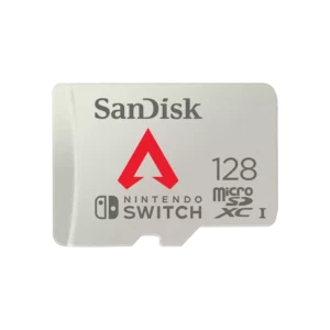 Tarjeta de Memoria Sandisk MicroSDXC 128GB UHS-I Card C10 U3 100Mb for Nintendo Switch Apex Legends Edition