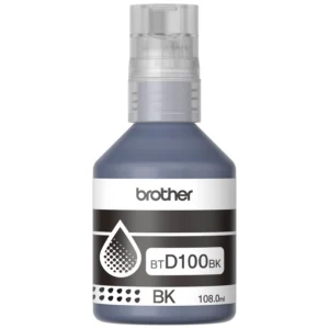 Botella de tinta Brother BTD100 Negra